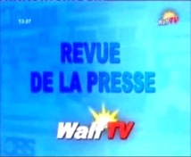 Revue de presse du lundi 03 Décembre 2012 (Walf Tv)