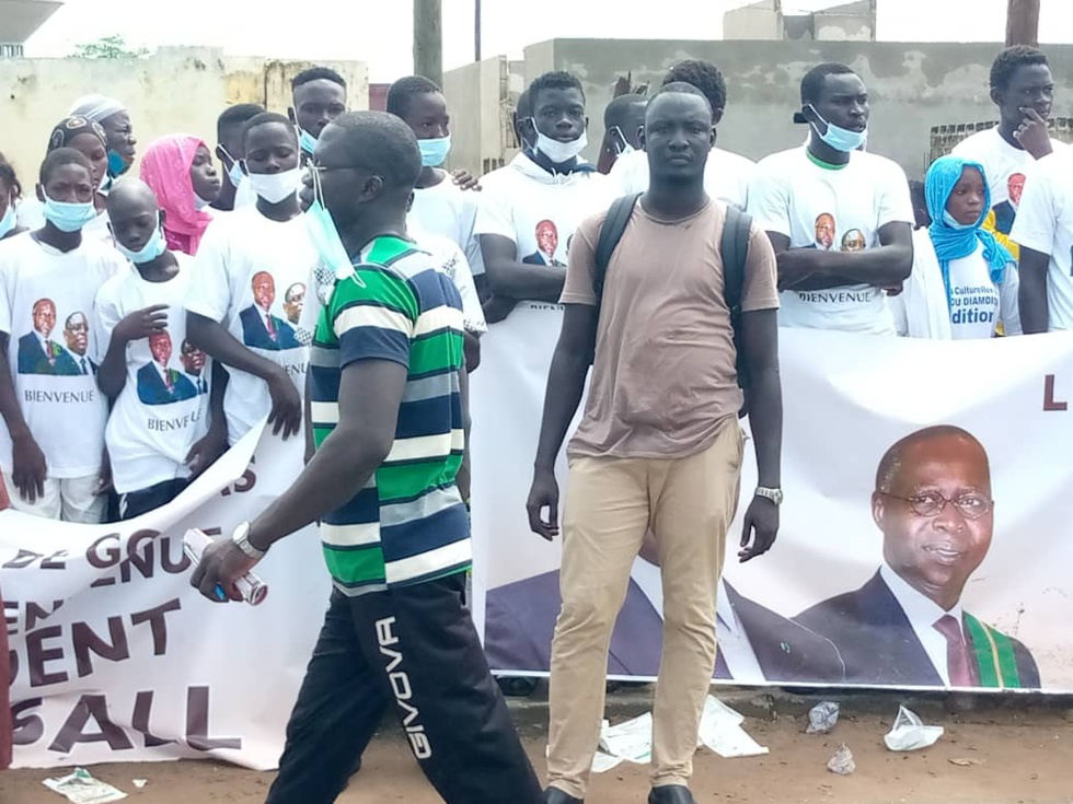 PHOTOS - Tous les leaders de Gossas se sont rendus à Fatick pour accueillir Macky Sall 