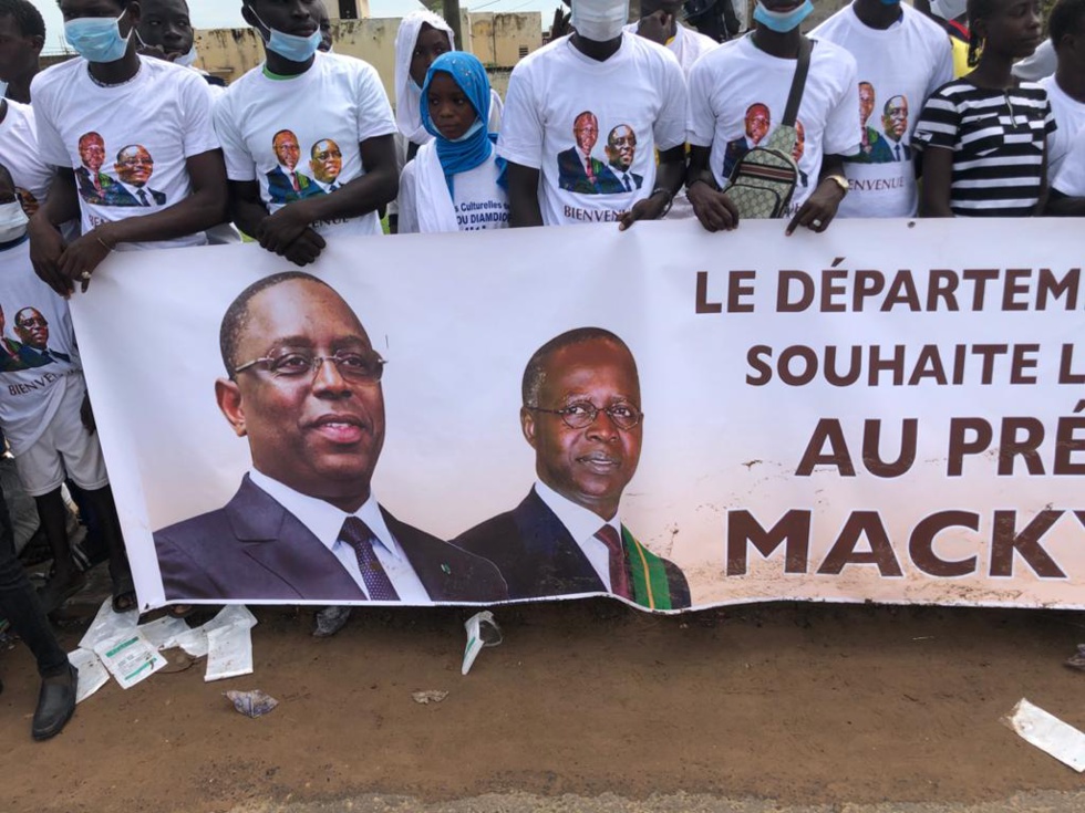 PHOTOS - Tous les leaders de Gossas se sont rendus à Fatick pour accueillir Macky Sall 
