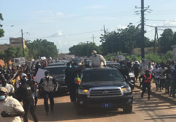 Le Président Macky boucle ses visites par Kaffrine : les images d’une fin de tournée économique