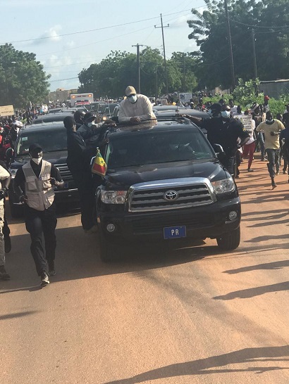 Le Président Macky Sall boucle ses visites par Kaffrine: les images d’une fin de tournée économique