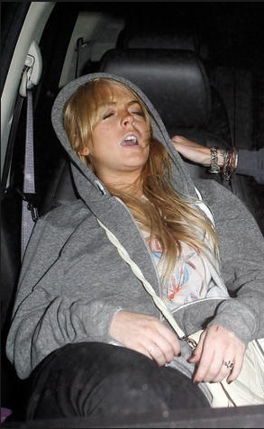 PHOTO Lindsay Lohan : son pire cliché !