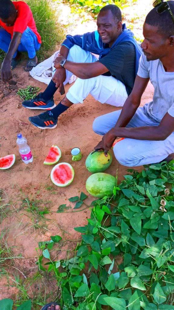 L'humilité du Dg de l'Artp, Abdoul Ly n'est plus à prouver, sur ces photos on le voit au champ avec les gens du village. Regardez!