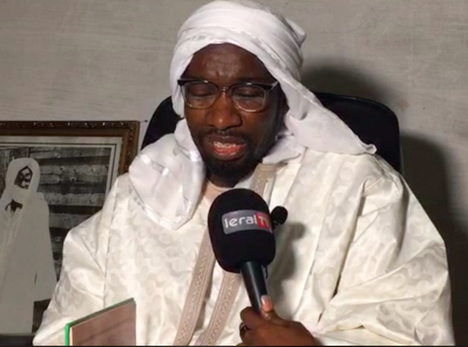 Serigne Harouna Mbacké fils de Serigne Mourtada Mbacké en direct sur Leral TV