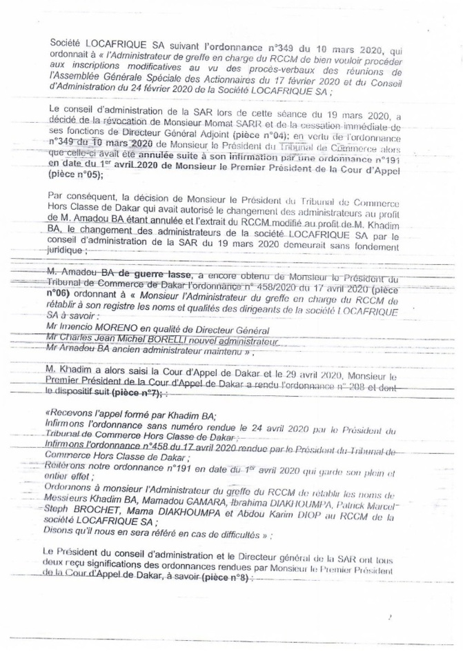 "Coup d'état avorté à la SAR ": La réunion du Conseil de la SAR bloqué par la sécurité rapprochée de Khadim ba  "Coup d'état avorté à la SAR ": La réunion du Conseil de la SAR bloqué par la sécurité rapprochée de Khadim ba
