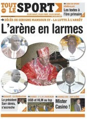 A la Une du Journal Tout Le Sport du lundi 10 Décembre 2012