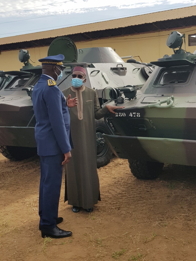 Réception d'un lot de 208 véhicules utilitaires et de combat à la Dirpa