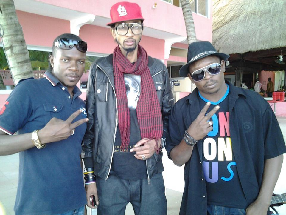 Dj Yves, Dj Overdose et le rappeur Bill Diakhou