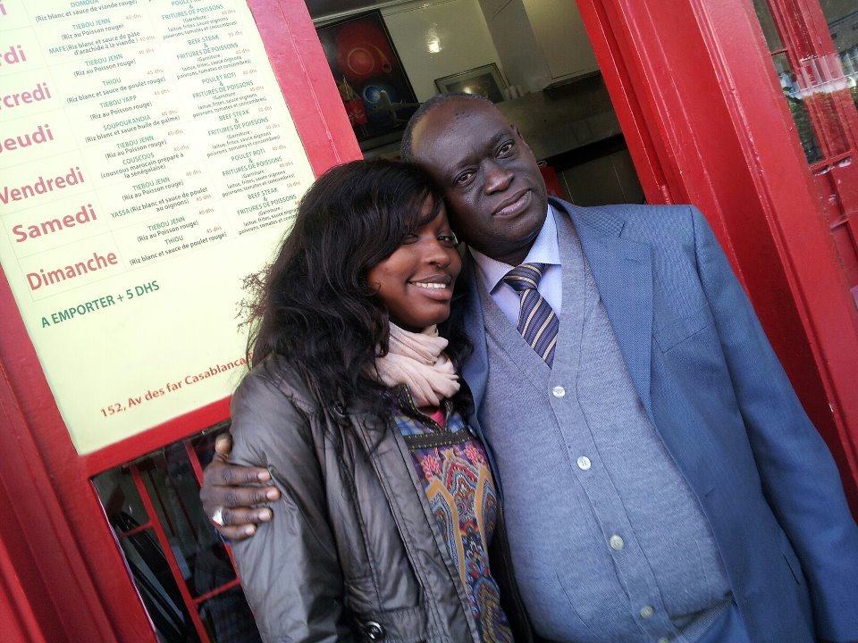 Me Elhadji Diouf et sa fille Maguiie I. Diouf