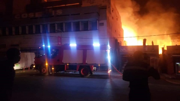 Grave Incendie à Paak lambaye: les images et la vidéo d'une catastrophe