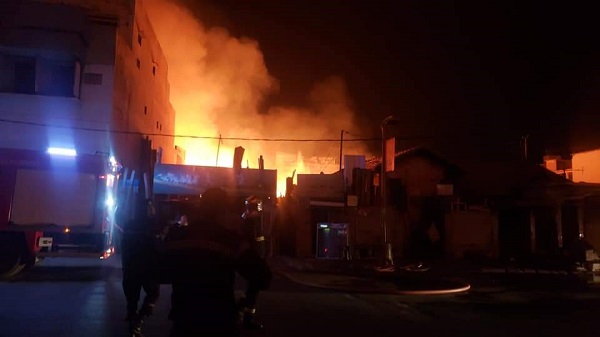 Grave Incendie à Paak lambaye: les images et la vidéo d'une catastrophe