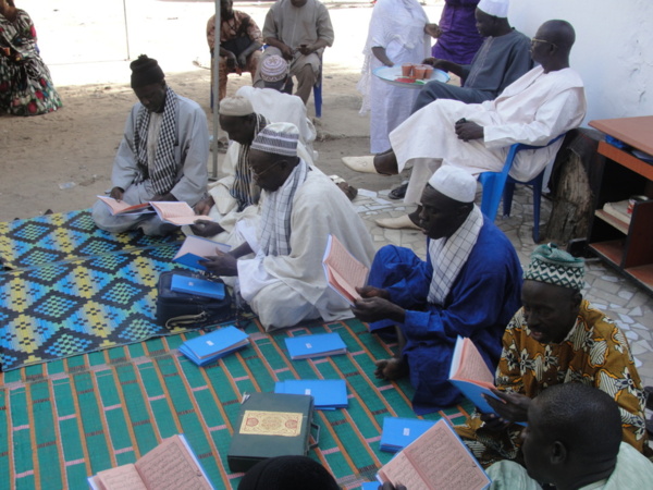 Colobane: Prières et  lectures de Coran pour  la libération de Modibo Diop (Photos)
