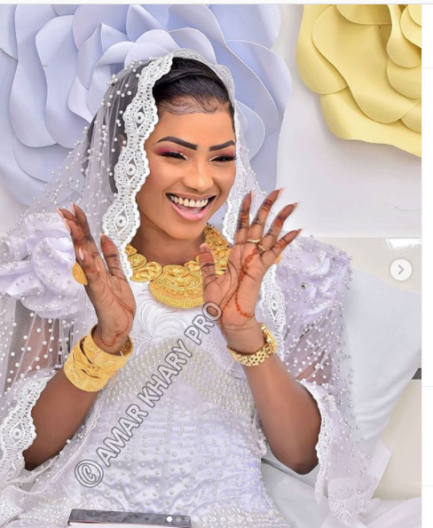 Mariage: admirez la magnifique robe de Mbathio (Photos)