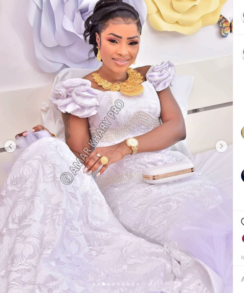 Mariage: admirez la magnifique robe de Mbathio (Photos)