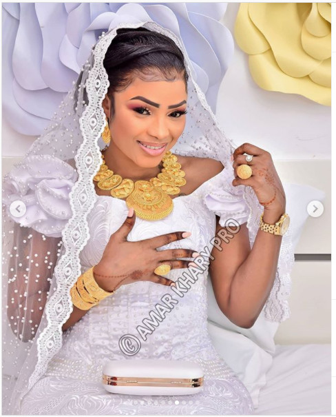 Mariage: admirez la magnifique robe de Mbathio (Photos)