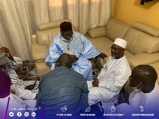 Préparatifs du Gamou: Cheikh Ahmed Tidiane Bâ, le Directeur général de la CDC, à Tivaouane