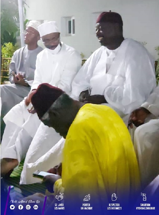 Préparatifs du Gamou: Cheikh Ahmed Tidiane Bâ, le Directeur général de la CDC, à Tivaouane