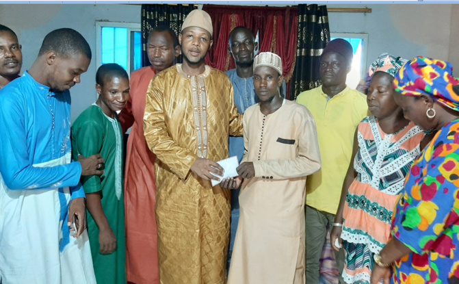 Relance économique: Ousmane Sakal Dieng offre plus de 2 millions aux femmes et aux jeunes de la commune de Sakal, dans le département de Louga