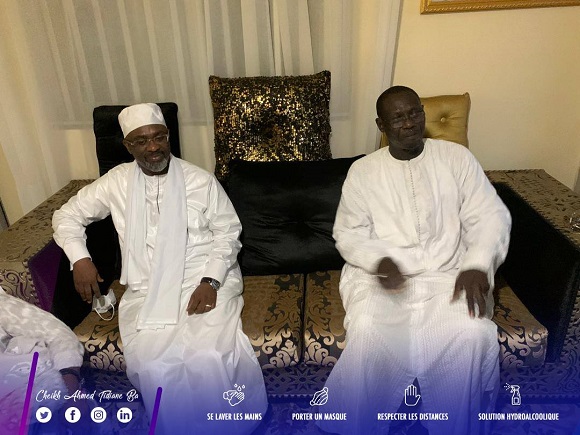 Décès des trois fils et fille du Khalife général des Layènes: Cheikh A. T. Bâ et sa délégation à Yoff pour présenter ses condoléances