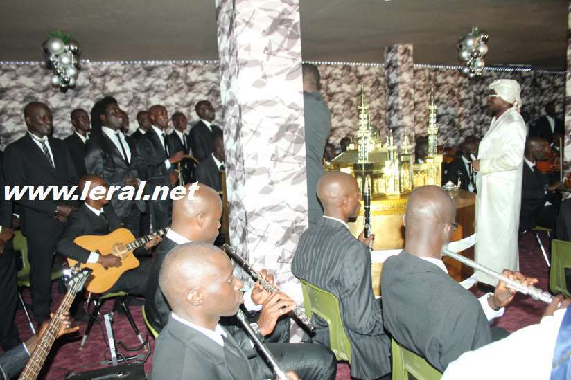 Serigne Modou Kara lors du lancement de l'orchestre symphonique du Sénégal