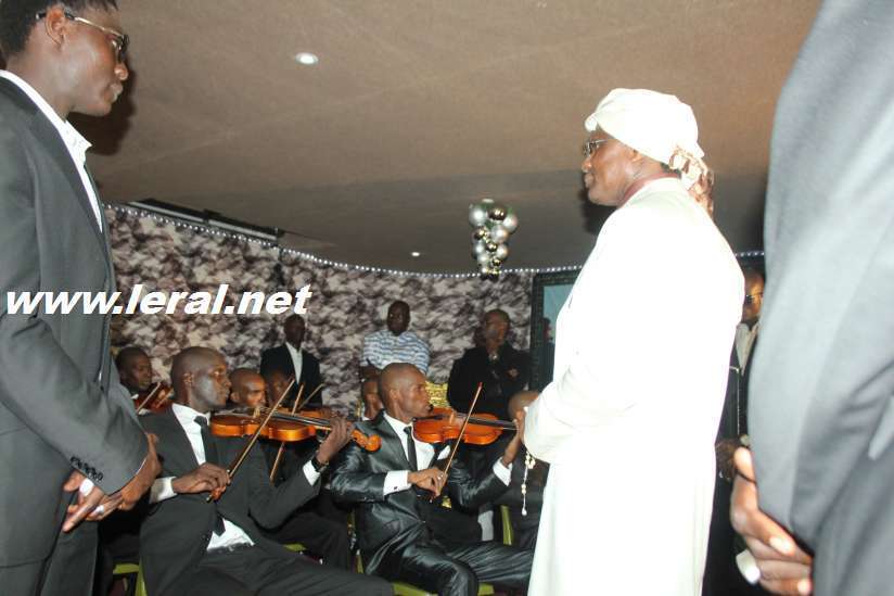 Serigne Modou Kara lors du lancement de l'orchestre symphonique du Sénégal