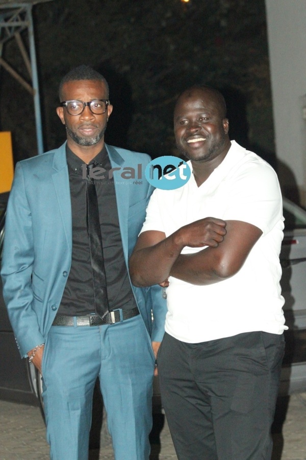 Bouba Ndour avec le jet-setteur Daouda Mbow 