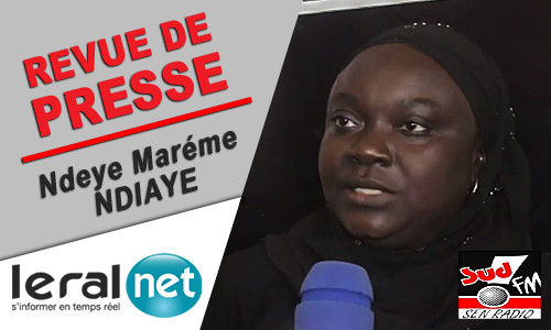 Revue de presse de Sud Fm du Lundi 9 Novembre 2020 avec Ndèye Marième Ndiaye