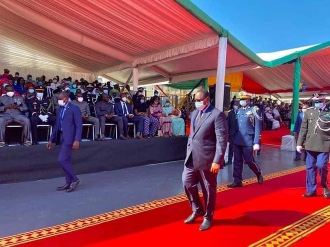 VIDEO - Journée des Forces Armées: En images, la première sortie officielle de Idrissa Seck