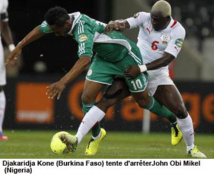 CAN: le Burkina arrache le nul, 1-1, devant le Nigeria