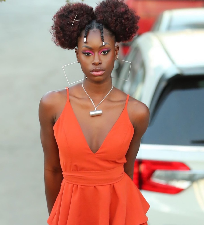 Diarra Sylla, dans une robe très sexy, redessine les rues de Californie (Photos) Diarra Sylla, dans une robe très sexy, redessine les rues de Californie (Photos)