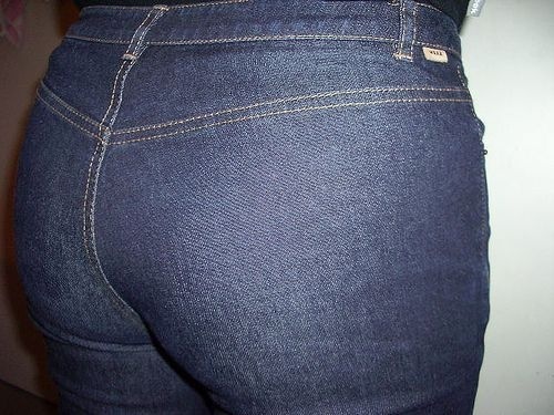 Fille jean moulant online