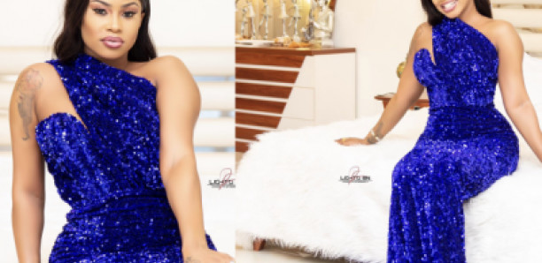Hanches bien taillées, robe de gala: Marichou, une vraie Jongoma qui brille de mille feux