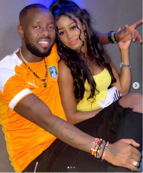 Photos - Ces clichés de Queen Bizz avec l'artiste ougandais Eddy Kenzo, font polémique