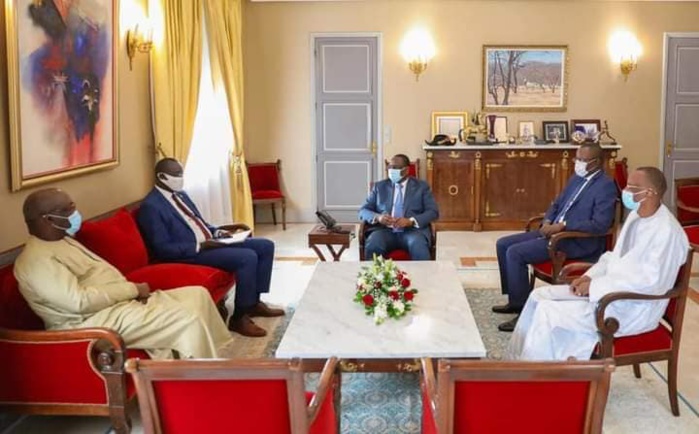 Me Augustin Senghor reçu par le Président Macky Sall