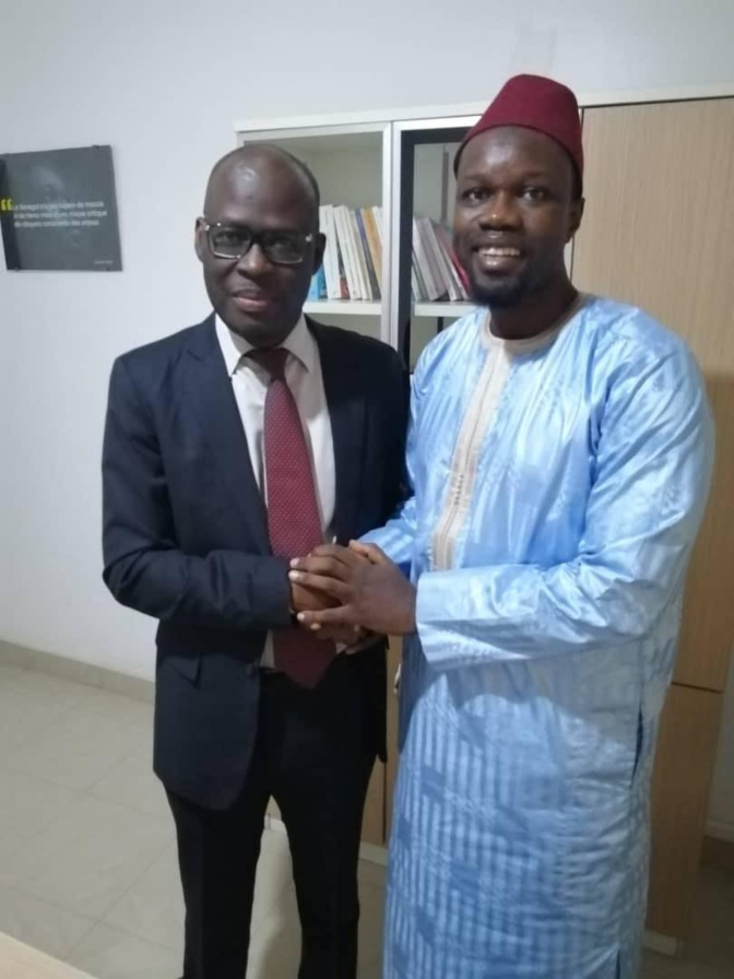 Cheikh Bamba Dièye adhère au projet d'Ousmane Sonko