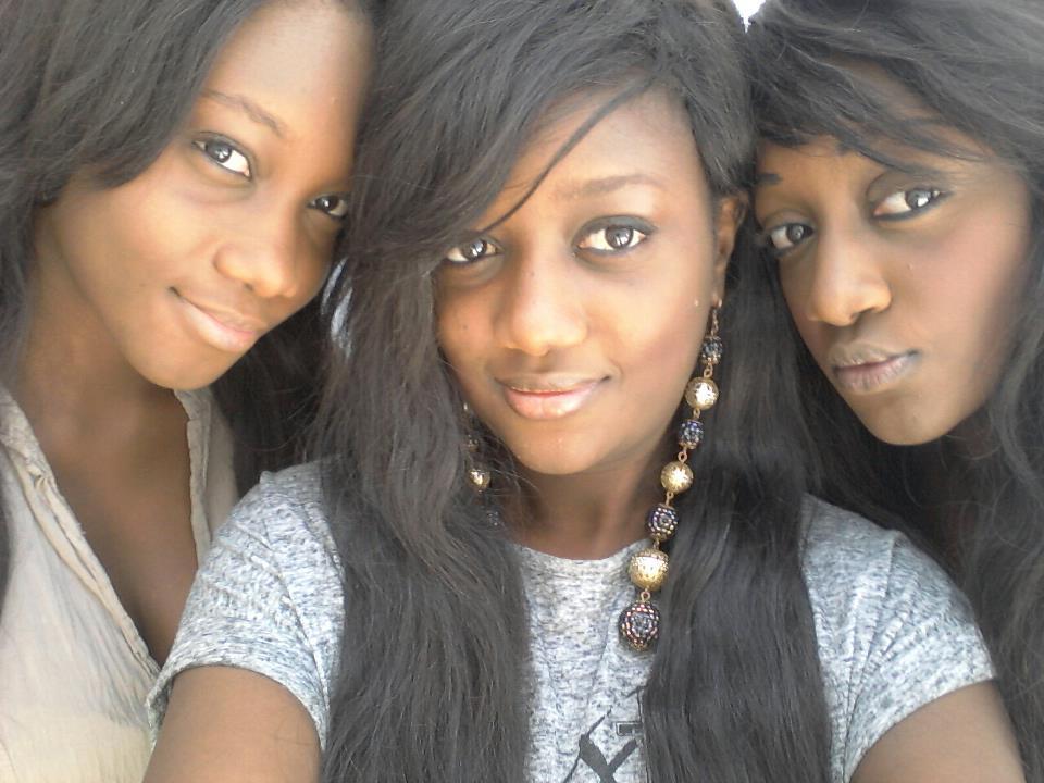 Les soeurs Goudiaby : Gina, Gabrielle et Rokia