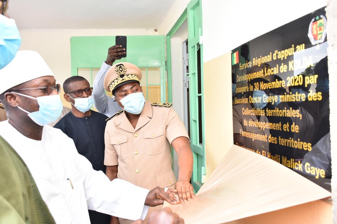Kolda étrenne ses nouveaux locaux du Service régional d’appui au Développement local, d’une valeur de 45 millions FCfa Kolda étrenne ses nouveaux locaux du Service régional d’appui au Développement local, d’une valeur de 45 millions FCfa