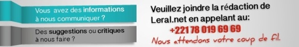 Précision: Deux seuls numéros pour joindre Leral