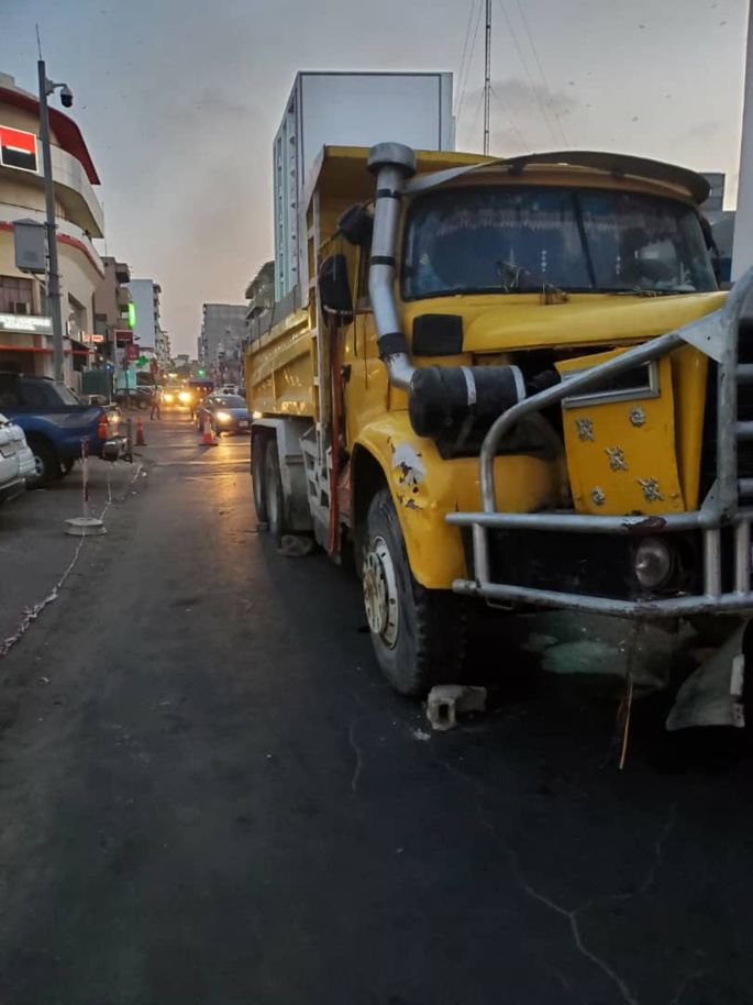 Accident sur l'avenue Lamine Gueye : Le bilan fait état d'un mort et deux blessés graves (Photos)