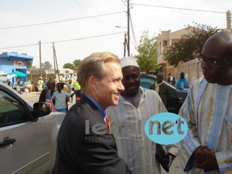 Photos: les images de la visite de l'ambassadeur des Etats-Unies , Lewis Lukens à Tivaouane