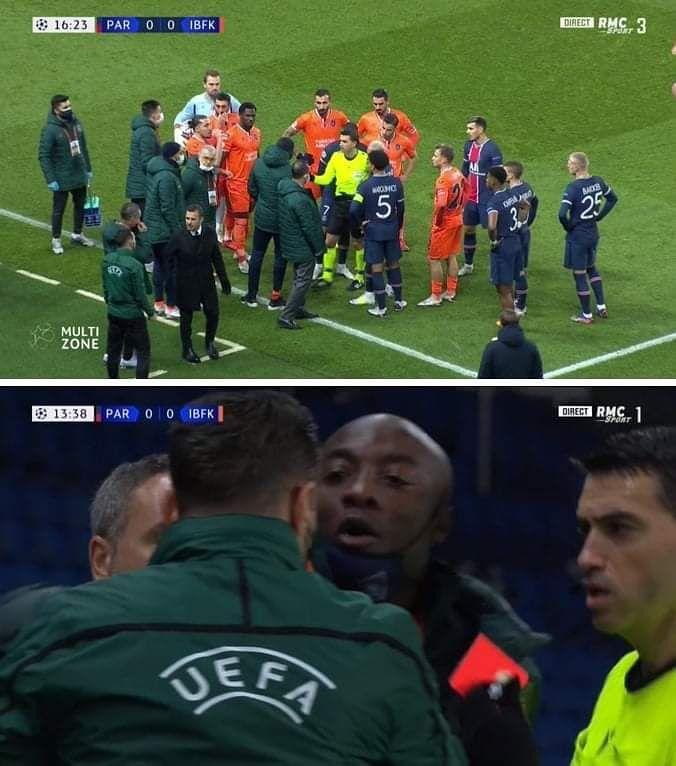 Ligue des champions : PSG-Basaksehir interrompu pour propos supposés racistes du quatrième arbitre