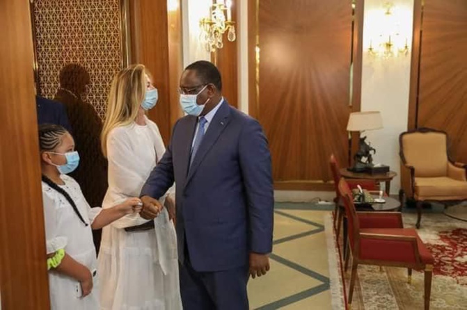 Audience - En images, la famille de Papa Bouba Diop reçue par Macky Sall
