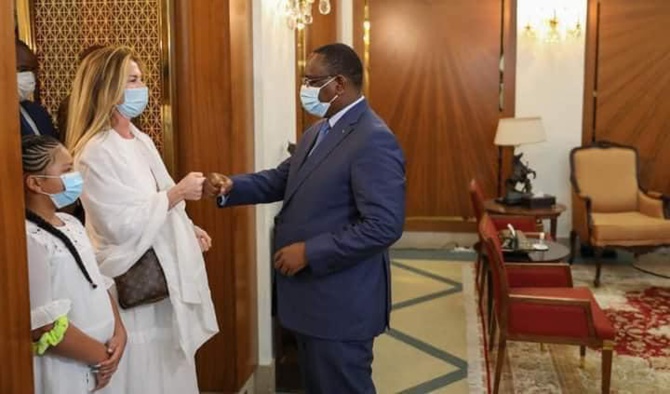 Audience - En images, la famille de Papa Bouba Diop reçue par Macky Sall