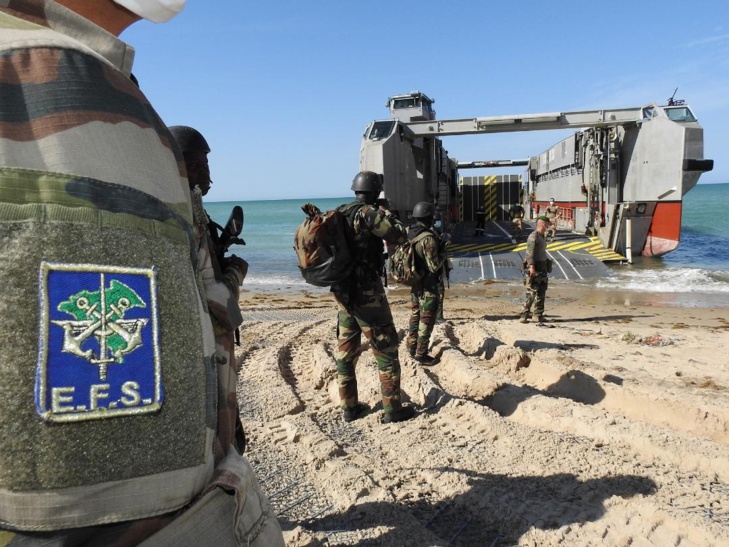EFS: Information « reconnaissance plage » au cœur de l’exercice franco-sénégalais amphibie Xaritoo 2020