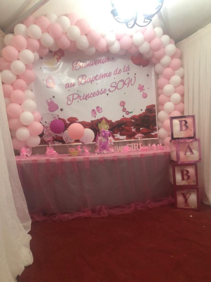 Baptême royal de la fille de Bamba Sow Design en images !