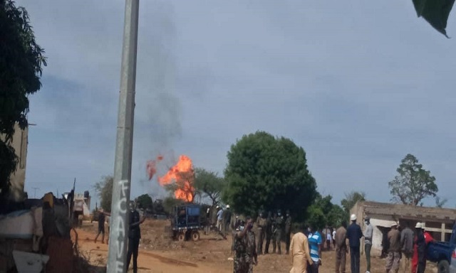 Incendie suite à une explosion de gaz : A Notto Gouye Diama, les populations de Ngadiaga très agitées depuis hier