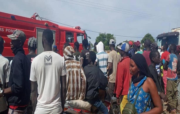 Incendie suite à une explosion de gaz : A Notto Gouye Diama, les populations de Ngadiaga très agitées depuis hier