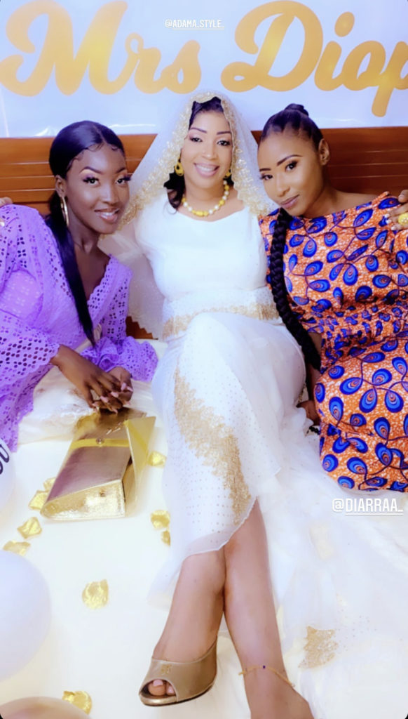 Al khayri: Adama de la série "Adja" est devenue Madame Diop (Photos)