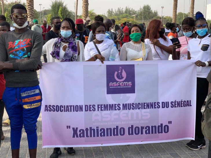 Malgré l’interdiction du Préfet: Les acteurs culturels ont manifesté contre l’arrêté du Ministre de l’Intérieur