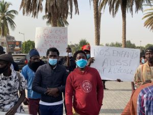 Malgré l’interdiction du Préfet: Les acteurs culturels ont manifesté contre l’arrêté du Ministre de l’Intérieur